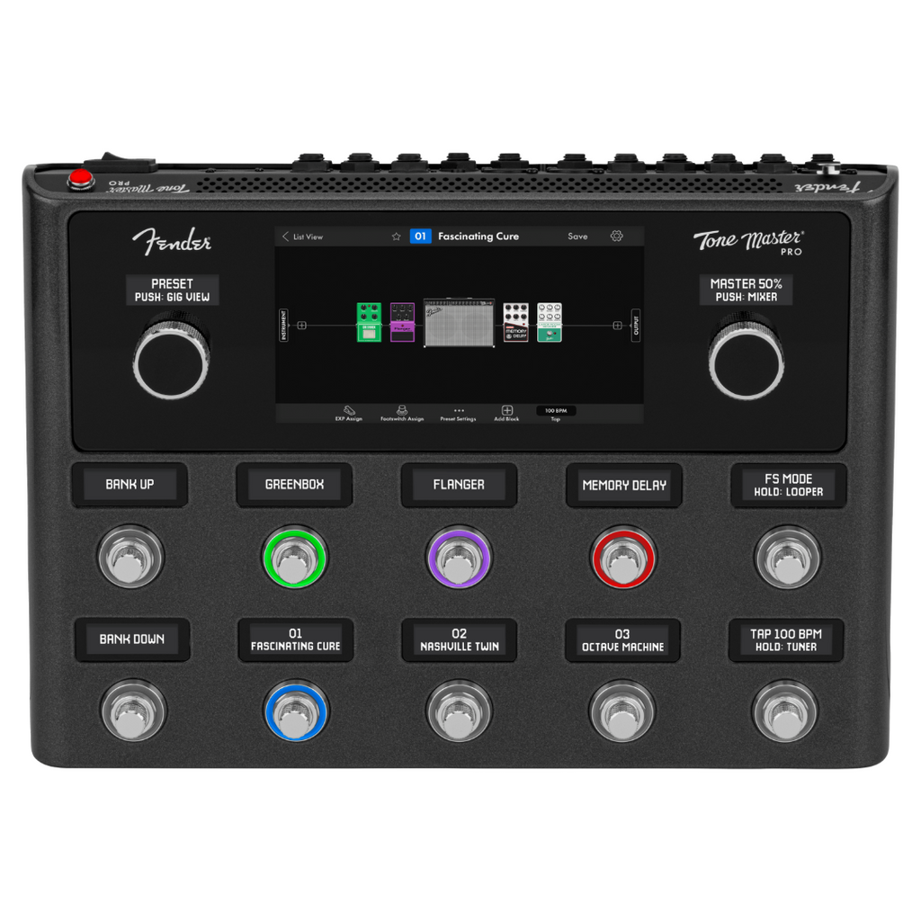 Fender Tone Master Pro Multi Effects Guitar Workstation