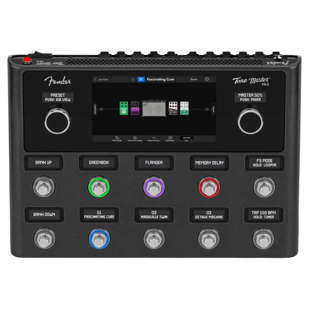 Fender Tone Master Pro Multi Effects Guitar Workstation