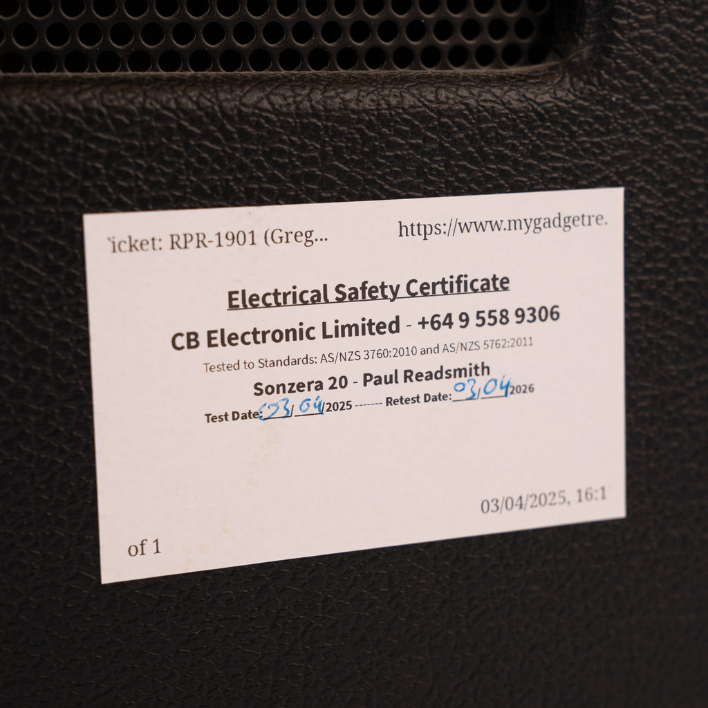 Paul Reid Smith Sonzera 20 Amplifier