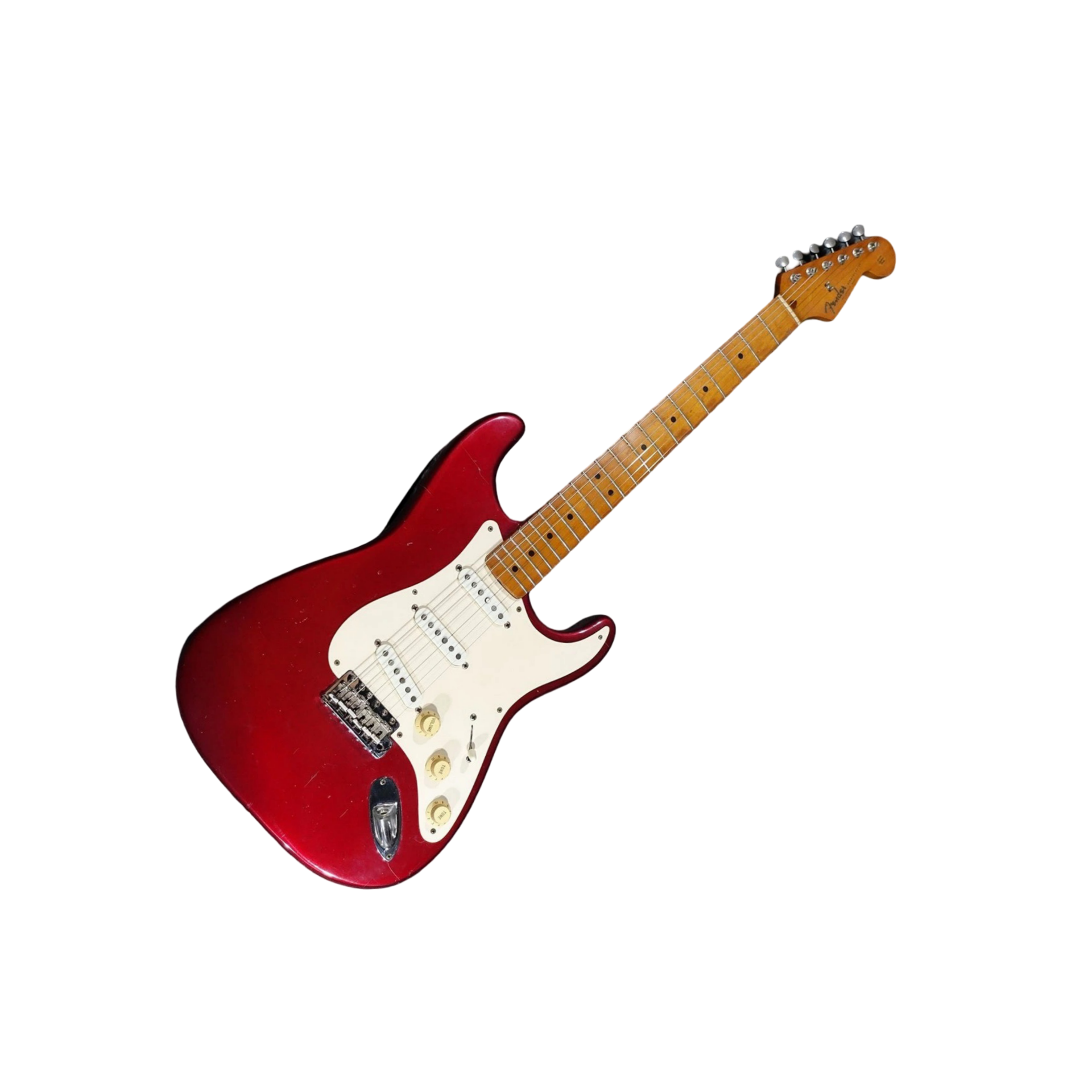 Fender American Vintage 57 Stratocaster Candy Apple Red 1990 Electric Guitar
