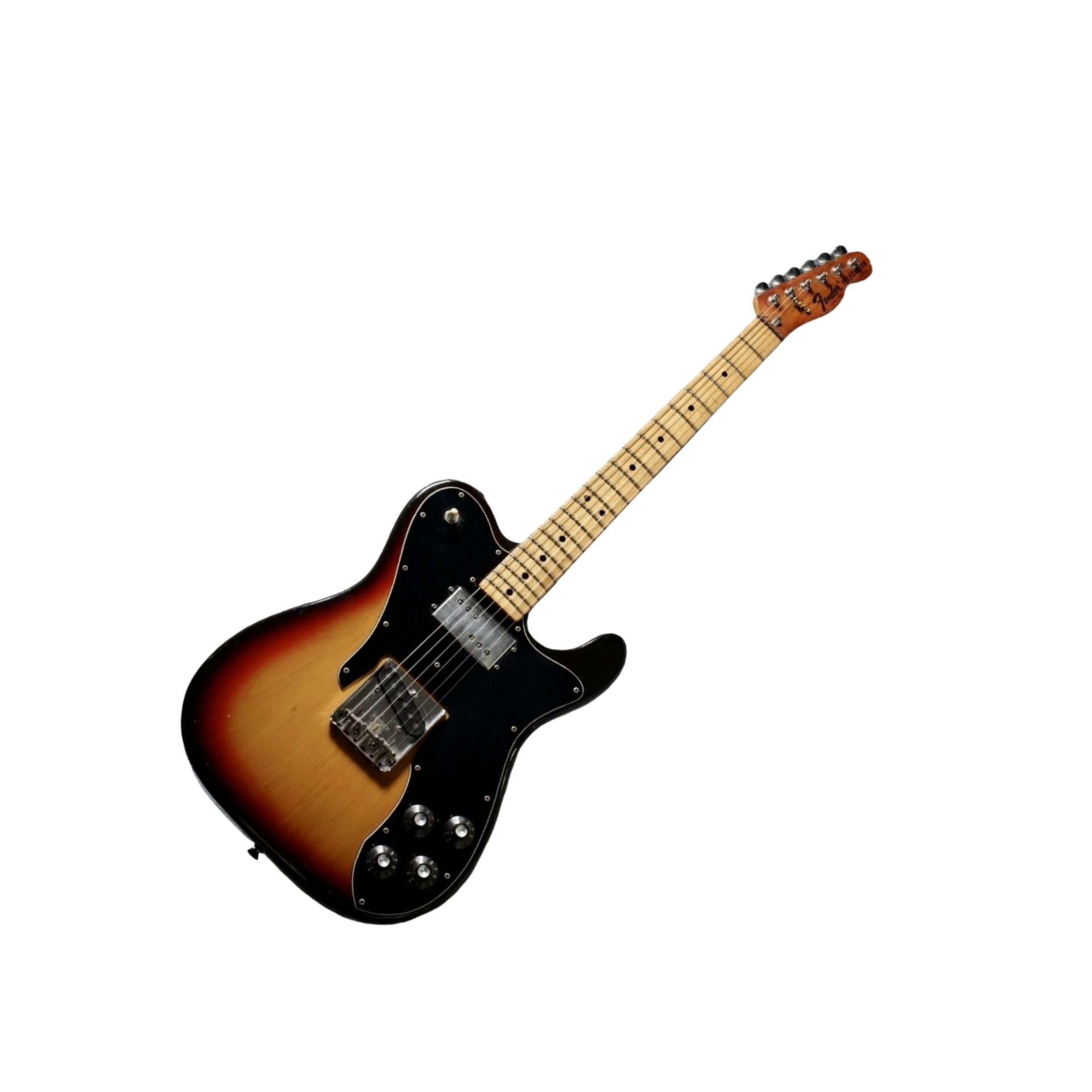 Fender 1976 Telecaster Custom Sunburst 3.56kg with Hard case Electric Guitar
