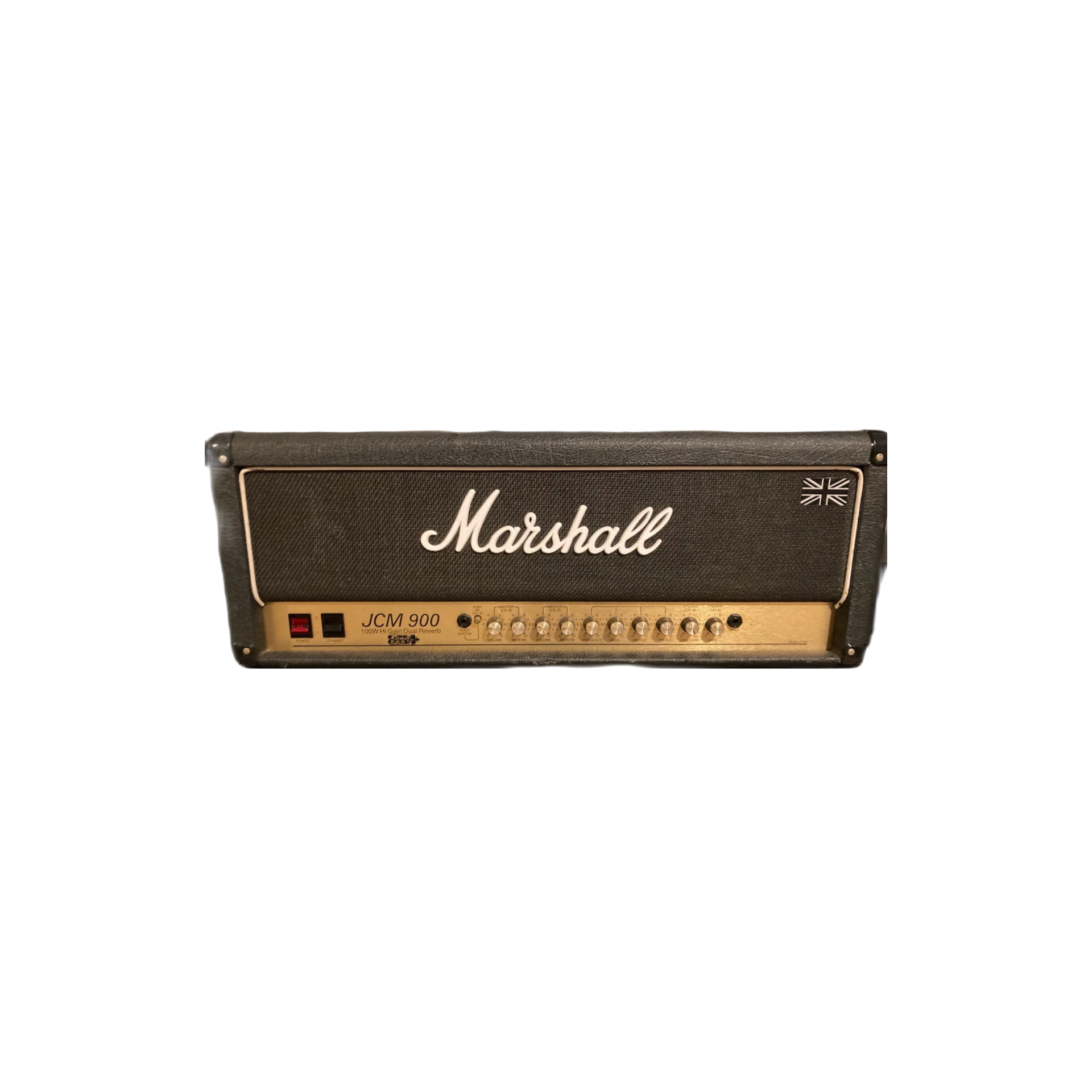Marshall JCM 900 Model 4100 Hi Gain Dual Reverb 2-Channel 100-Watt Amp Tube Head