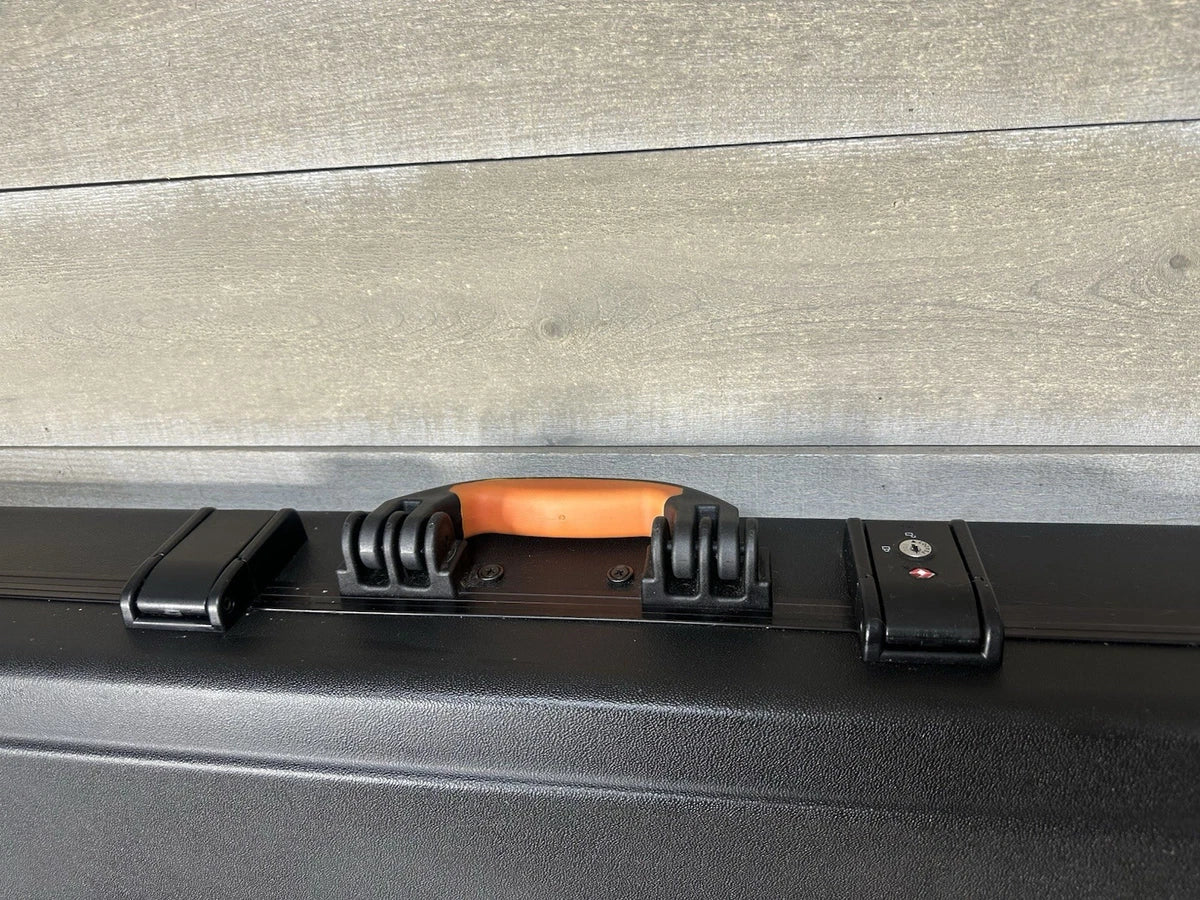 Fender Deluxe Molded ABS P/J 4/5 String Bass Guitar Hard Case Black TSA Locks