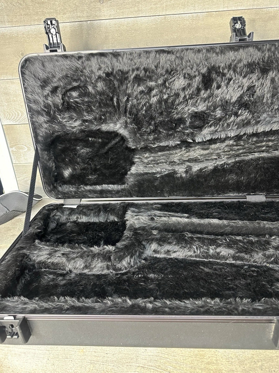 Fender Deluxe Molded ABS P/J 4/5 String Bass Guitar Hard Case Black TSA Locks