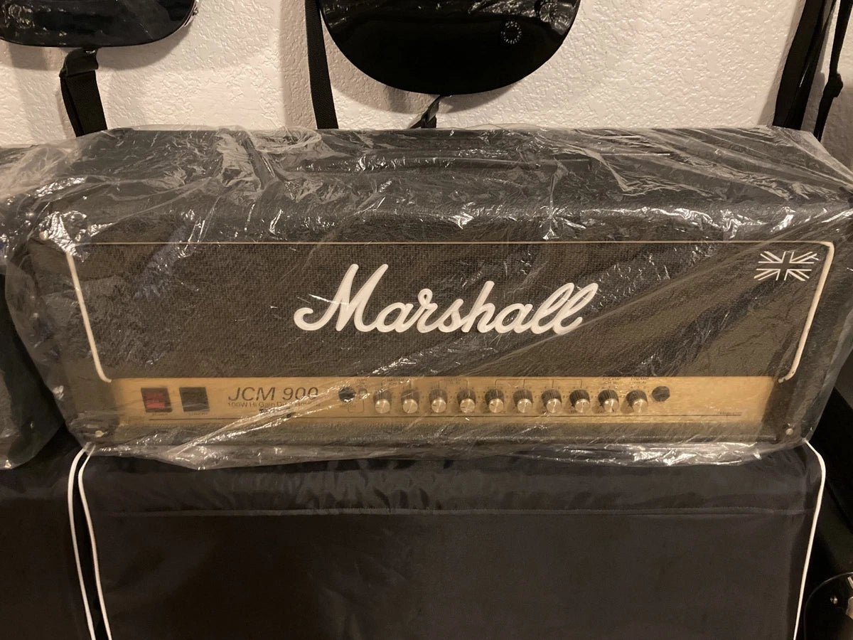 Marshall JCM 900 Model 4100 Hi Gain Dual Reverb 2-Channel 100-Watt Amp Tube Head