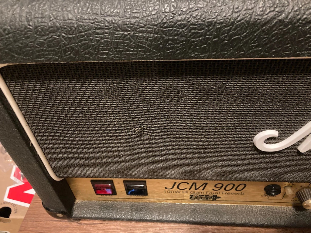 Marshall JCM 900 Model 4100 Hi Gain Dual Reverb 2-Channel 100-Watt Amp Tube Head