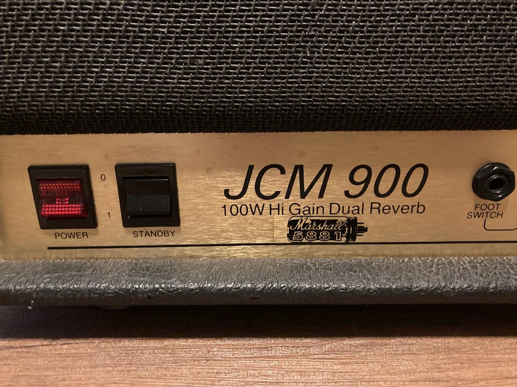 Marshall JCM 900 Model 4100 Hi Gain Dual Reverb 2-Channel 100-Watt Amp Tube Head
