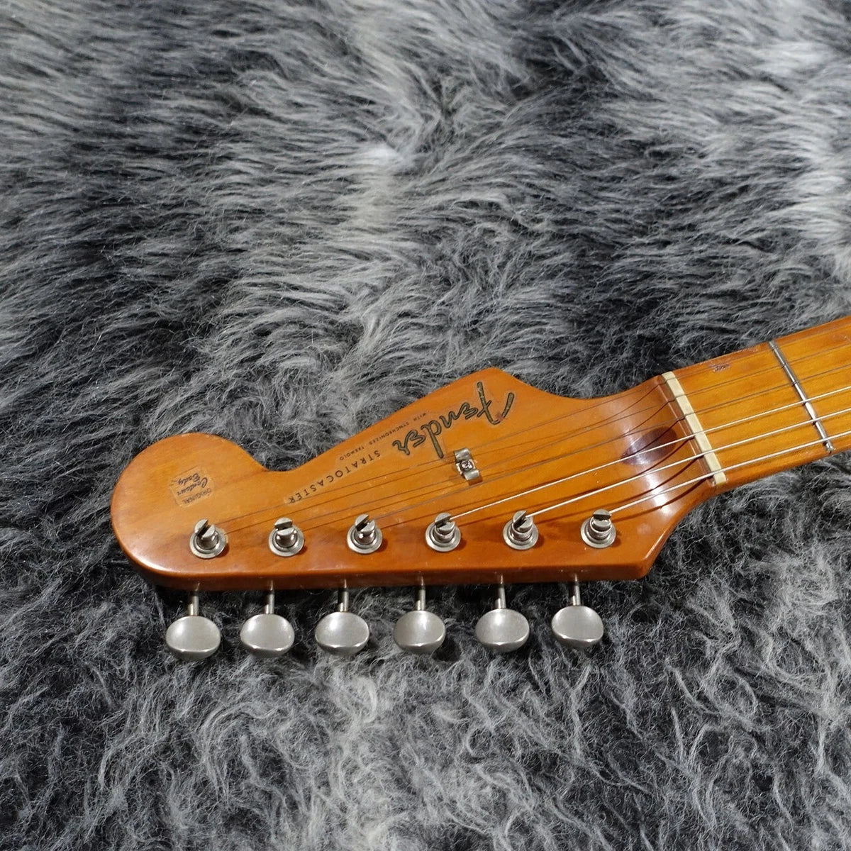 Fender American Vintage 57 Stratocaster Candy Apple Red 1990 Electric Guitar