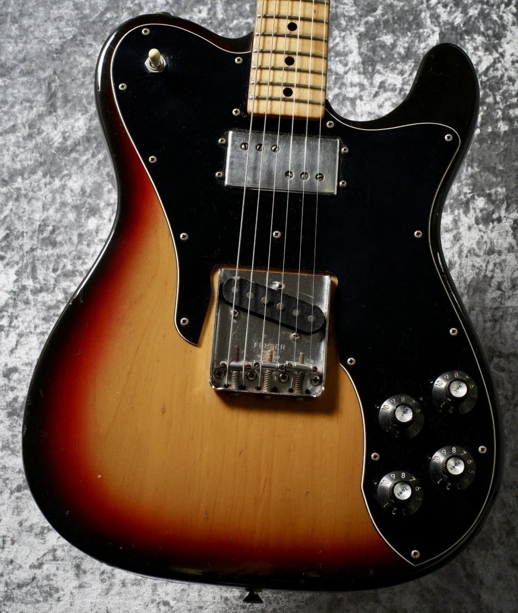Fender 1976 Telecaster Custom Sunburst 3.56kg with Hard case Electric Guitar