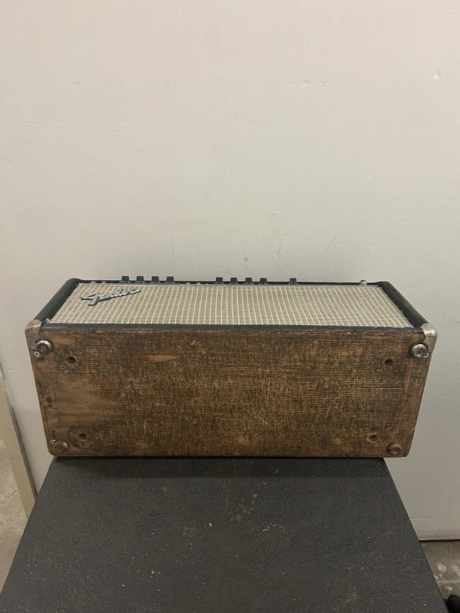 1981 Fender Bassman Ten Blackface Tube Amp Head Vintage Rare