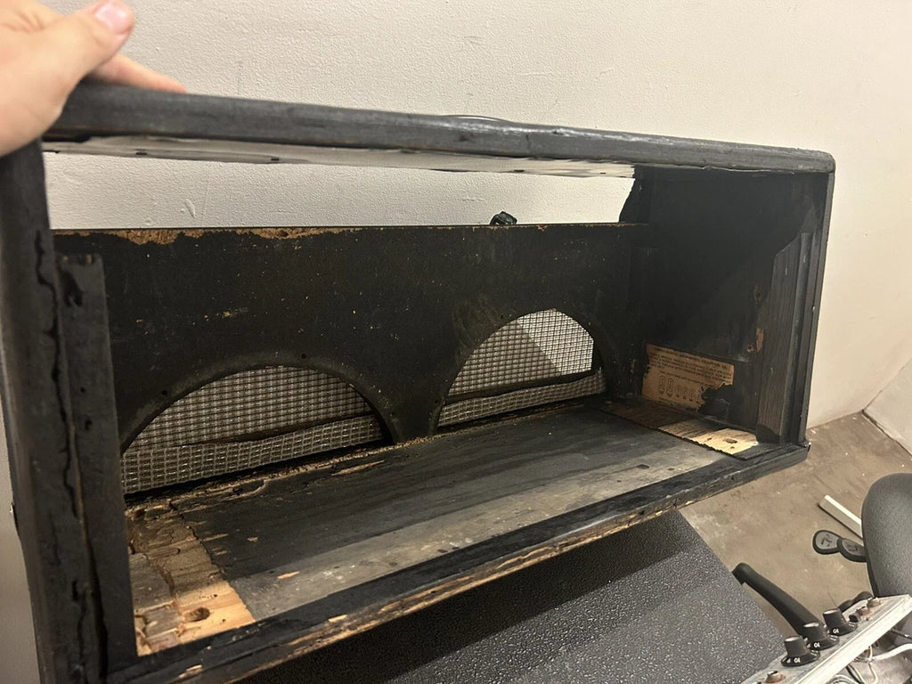 1981 Fender Bassman Ten Blackface Tube Amp Head Vintage Rare