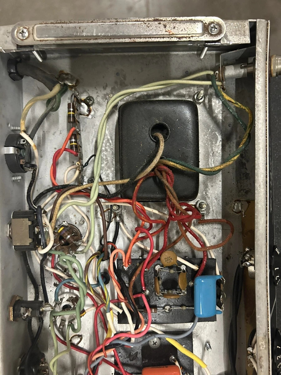 1981 Fender Bassman Ten Blackface Tube Amp Head Vintage Rare