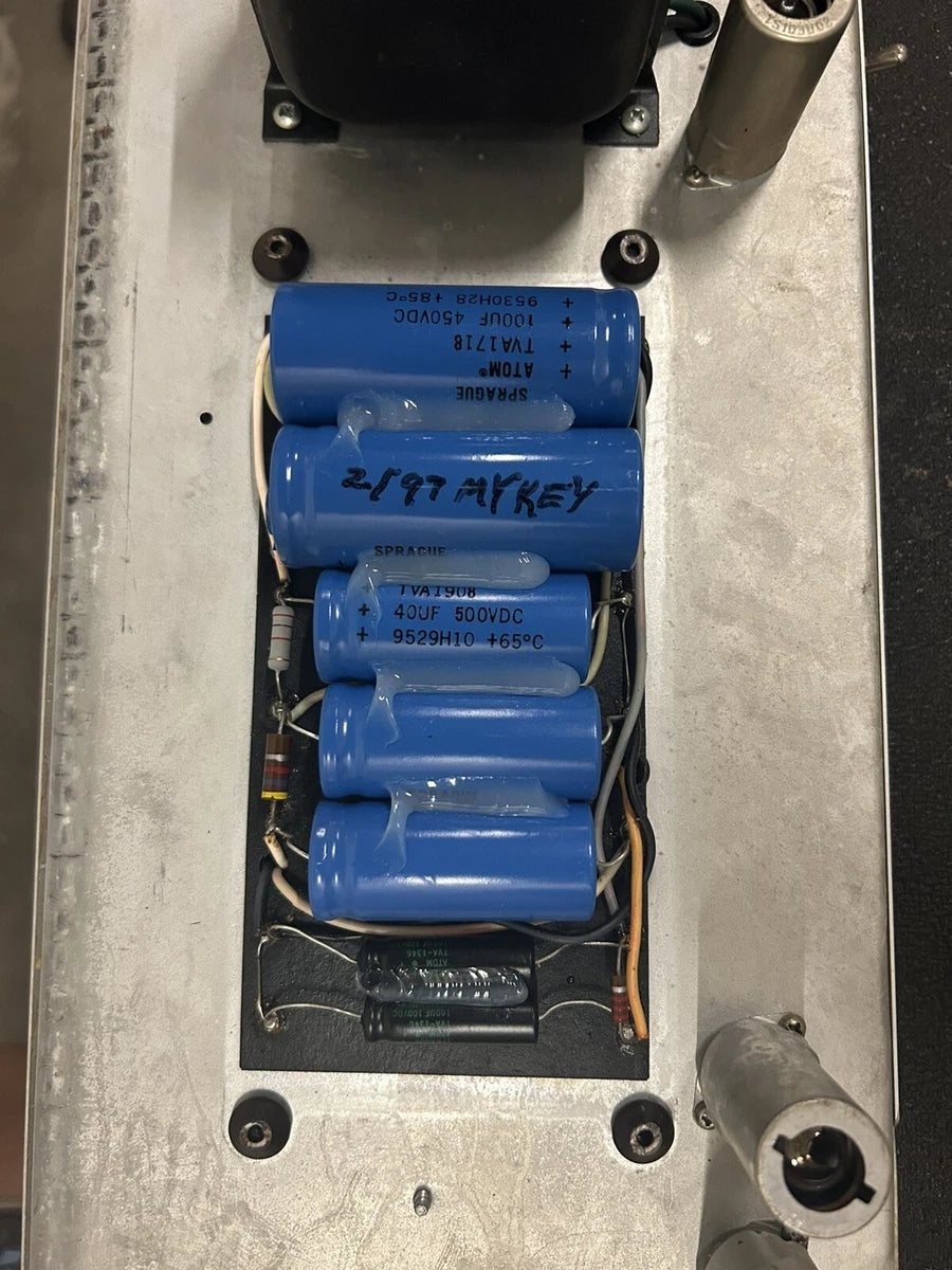 1981 Fender Bassman Ten Blackface Tube Amp Head Vintage Rare