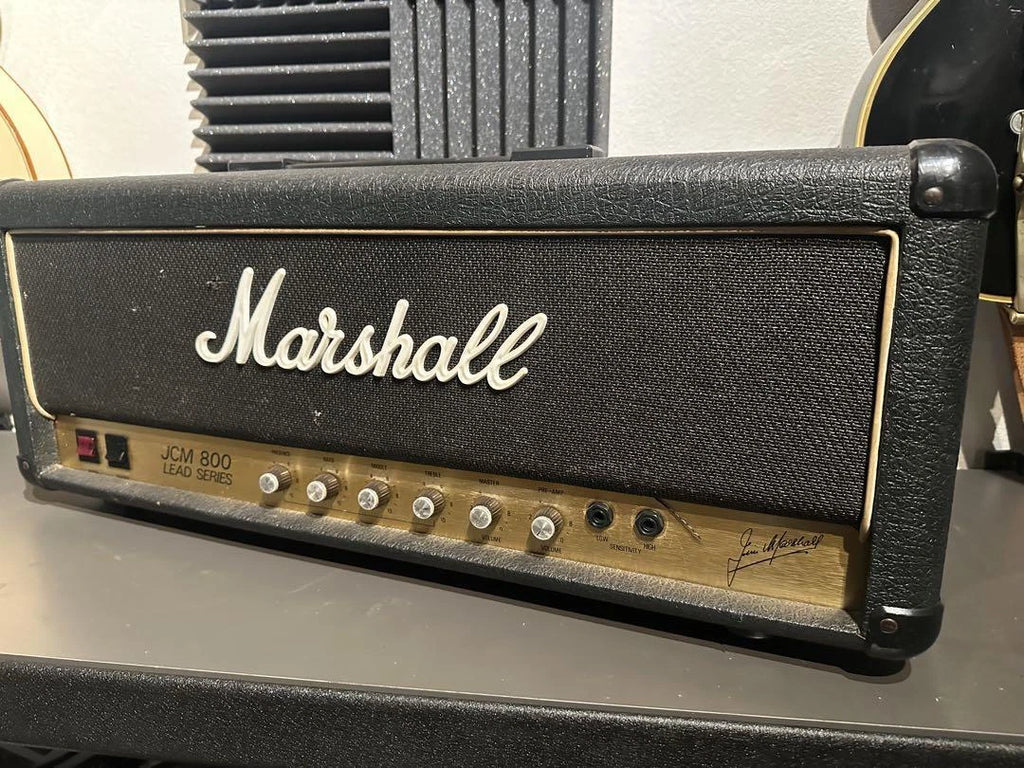 Marshall JCM800 SUPER LEAD Tube Amp Head 50w With Master Volume