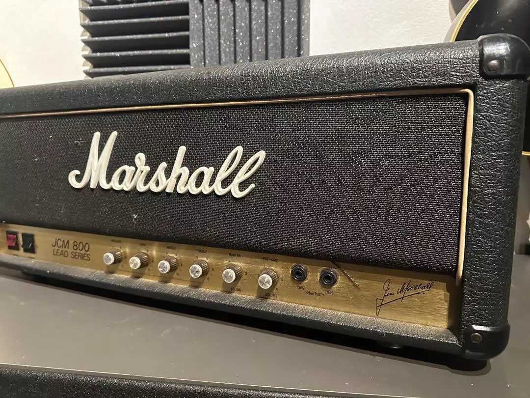 Marshall JCM800 SUPER LEAD Tube Amp Head 50w With Master Volume