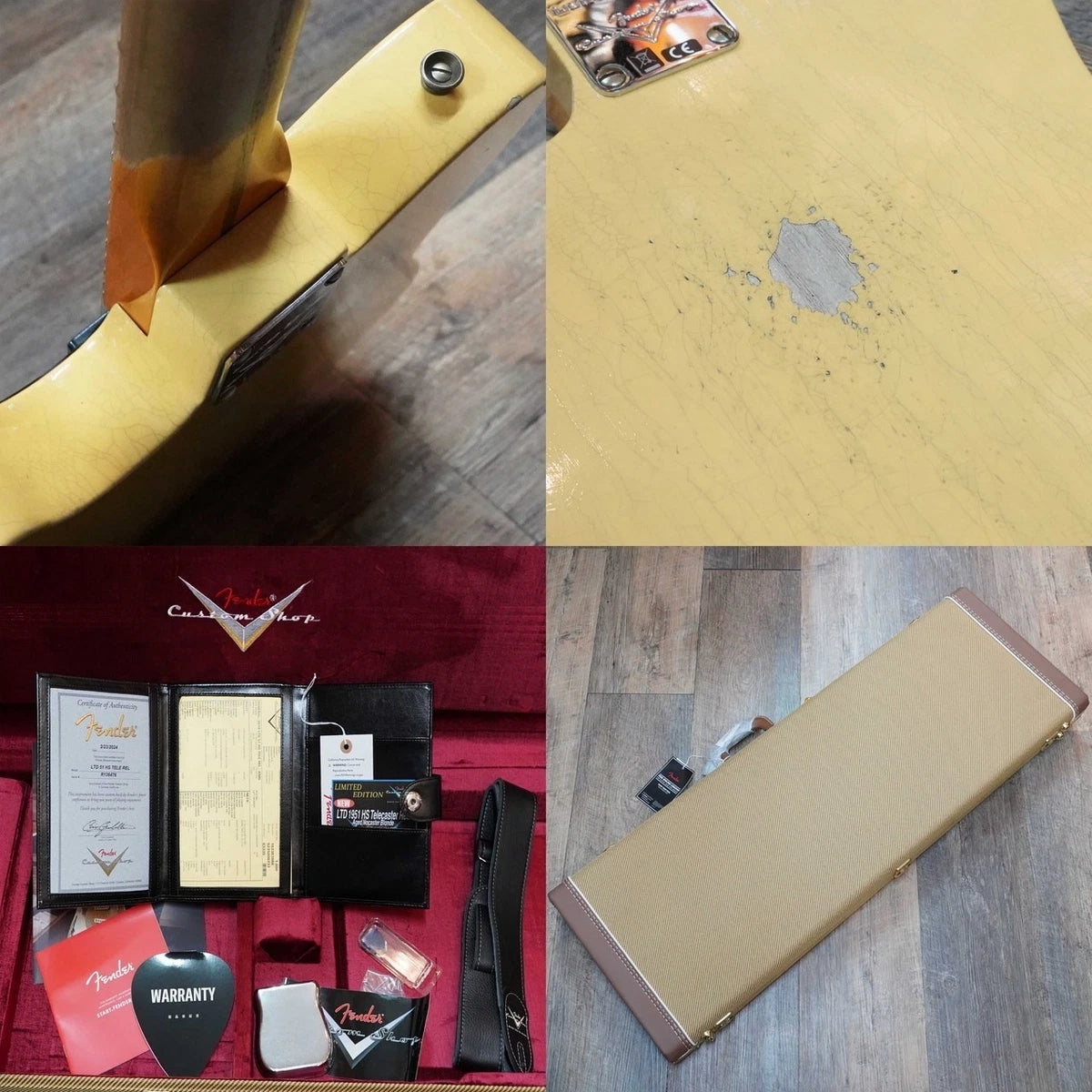 Fender Custom Shop LTD 1951 HS Telecaster Relic 2024 Electric Guitar