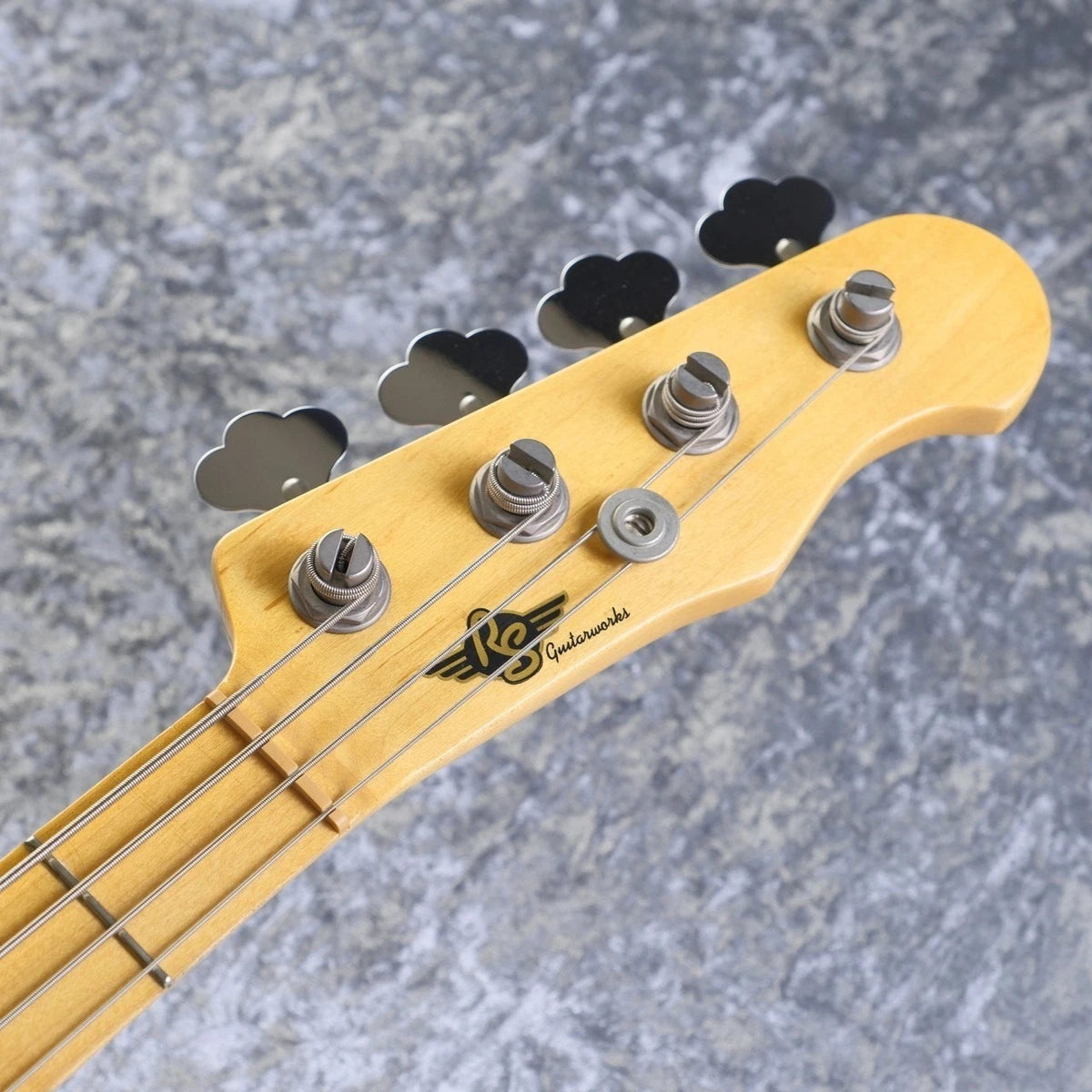 RS Guitarworks Old Friend Slab Bass 4.17kg with hard case Electric Bass Guitar