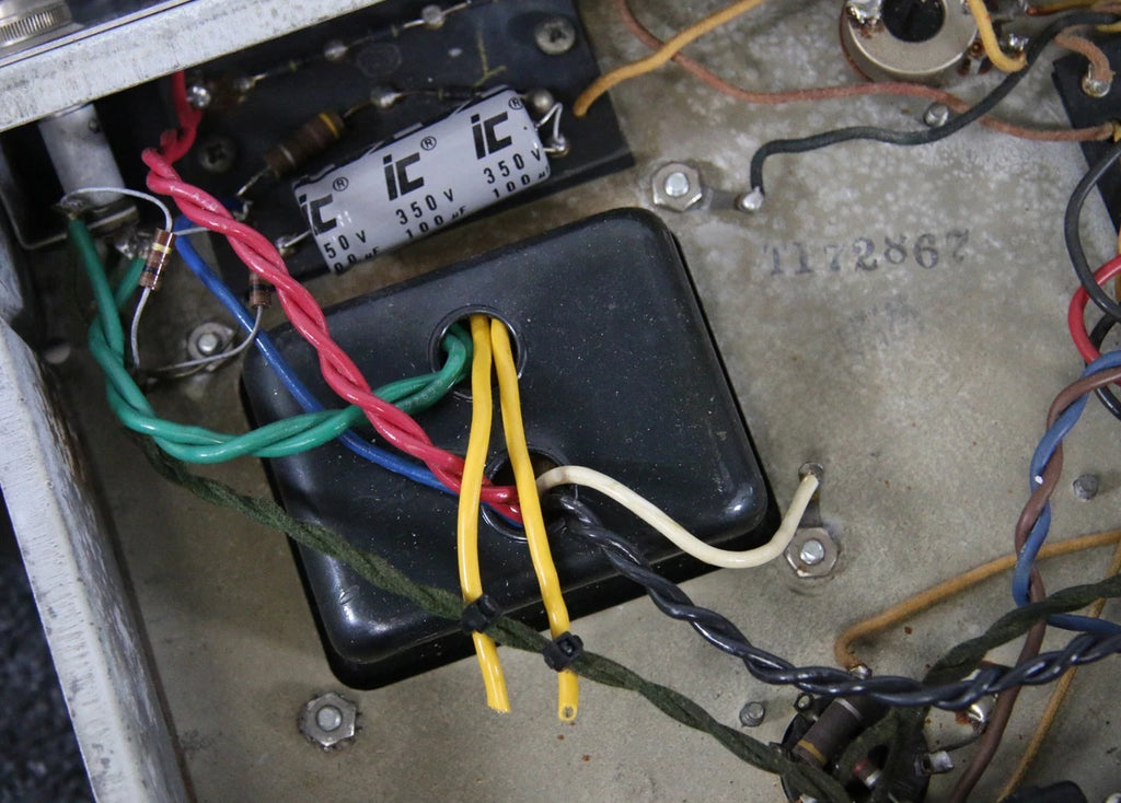 1967 Fender Bassman Black Face Panel Vintage Tube Amp Head AB165 USA