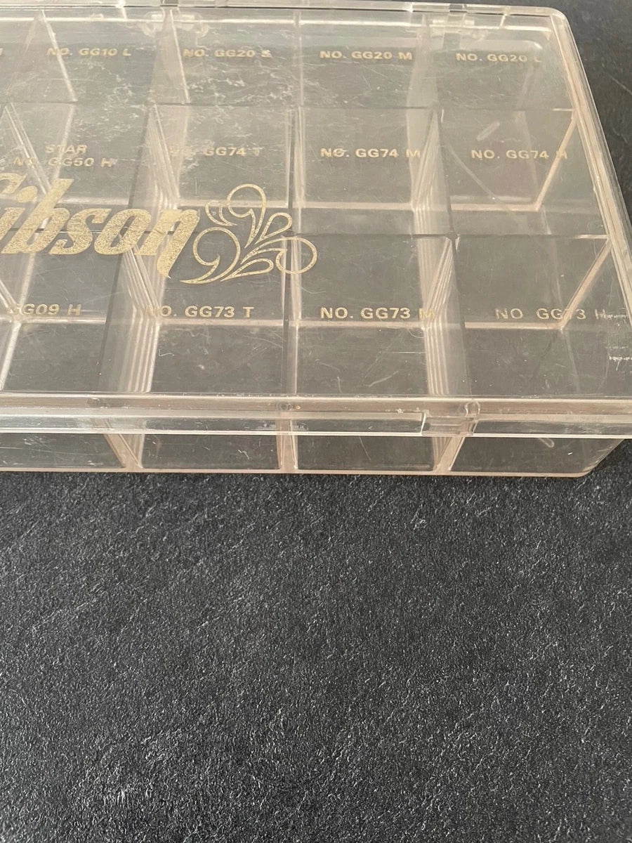 Gibson "Splash" case / Guitar Pick box / Display / 1960's