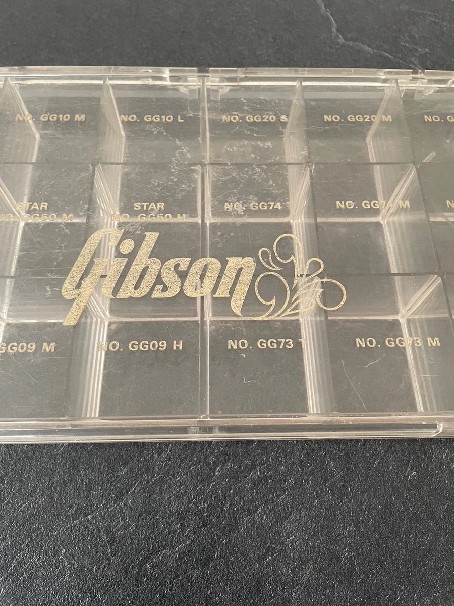 Gibson "Splash" case / Guitar Pick box / Display / 1960's