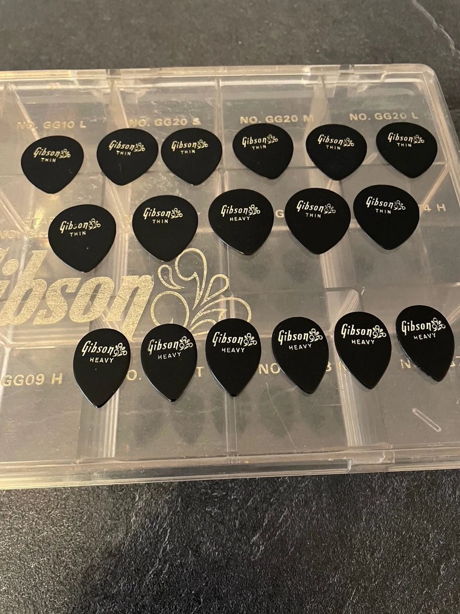 Gibson "Splash" case / Guitar Pick box / Display / 1960's