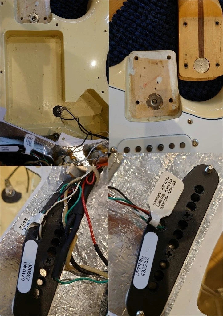 Fender American Standard Stratocaster 1988-1989 Alder White Electric guitar