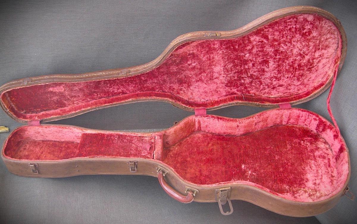 Vintage Early To Mid 1950s Gibson Les Paul Standard Guitar Case-5 Latch